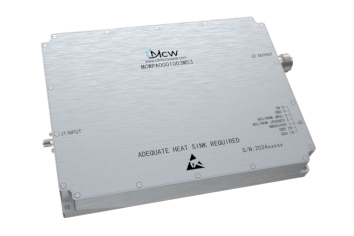 1.5MHz to 30MHz multi-octave high power Broadband Amplifier 53 dB Gain 200 Watt